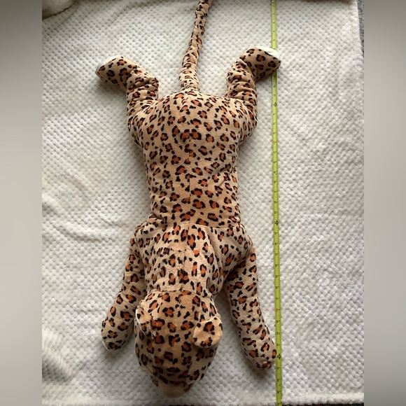 IKEA Morrhar Large Plush Leopard Jaguar 32 inch Big Cat Stuffed Animal Toy - Picture 9 of 16